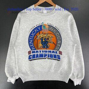 Gray Kentucky Wildcats National Champions Sweatshirt